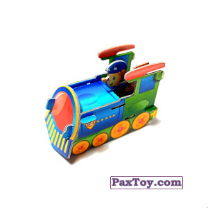 PaxToy.com 08 Поезд из Барни: Маленький исследователь 3D пазлы