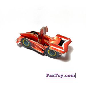 PaxToy.com - 09 Гоночный Болид (Сторна-back) из Барни: Маленький исследователь 3D пазлы