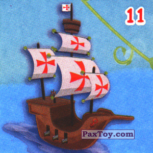 PaxToy.com - 11 Фрегат из 03 Морські пригоди Барні: Морський транспорт