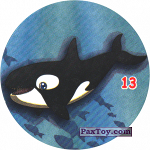 PaxToy.com - 13 Косатка из 04 Морські пригоди Барні: Підводний світ