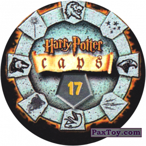 PaxToy.com - 17 (Сторна-back) из Harry Potter Caps - Гарри Поттер Фишки