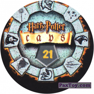 PaxToy.com - 21 (Сторна-back) из Harry Potter Caps - Гарри Поттер Фишки
