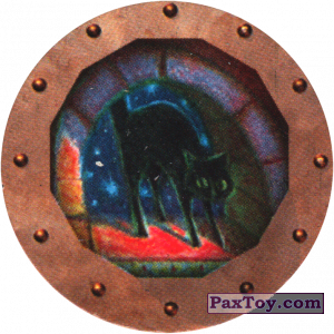 PaxToy.com - 22 Черный Кот из Harry Potter Caps - Гарри Поттер Фишки