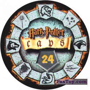PaxToy.com - 24 (Сторна-back) из Harry Potter Caps - Гарри Поттер Фишки