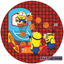 PaxToy.com 25 Баскетбольный автомат из Chipicao: Minions 2022