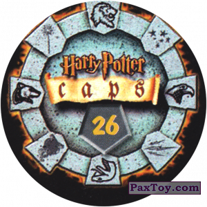 PaxToy.com - 26 Цербер (Сторна-back) из Harry Potter Caps - Гарри Поттер Фишки