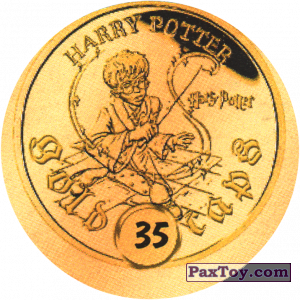 PaxToy.com - 35 (Сторна-back) из Harry Potter Caps - Гарри Поттер Фишки