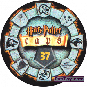 PaxToy.com - 37 (Сторна-back) из Harry Potter Caps - Гарри Поттер Фишки