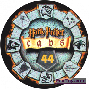 PaxToy.com - 44 (Сторна-back) из Harry Potter Caps - Гарри Поттер Фишки