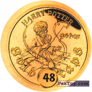 PaxToy.com - 48 (Сторна-back) из Harry Potter Caps - Гарри Поттер Фишки