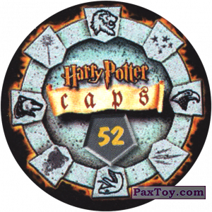 PaxToy.com - 52 (Сторна-back) из Harry Potter Caps - Гарри Поттер Фишки