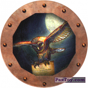 PaxToy.com  Фишка / POG / CAP / Tazo 53 Письмо из Harry Potter Caps - Гарри Поттер Фишки