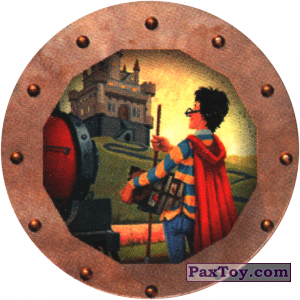 PaxToy.com  Фишка / POG / CAP / Tazo 58 из Harry Potter Caps - Гарри Поттер Фишки