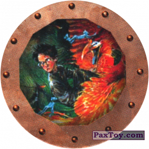 PaxToy.com  Фишка / POG / CAP / Tazo 63 из Harry Potter Caps - Гарри Поттер Фишки
