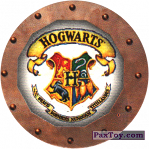 PaxToy.com  Фишка / POG / CAP / Tazo 66 Эмблема из Harry Potter Caps - Гарри Поттер Фишки