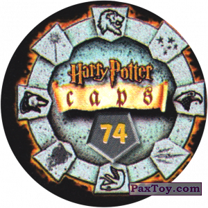 PaxToy.com - 74 Мумия (Сторна-back) из Harry Potter Caps - Гарри Поттер Фишки