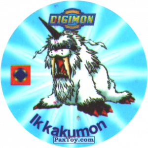 PaxToy.com 001.1 Ikkakumon a из Digimon Pogs Tazos
