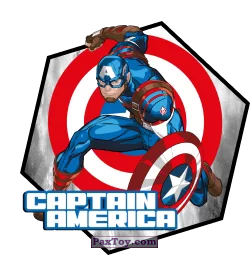 PaxToy.com 01 Captain America из Spar: Мстикеры