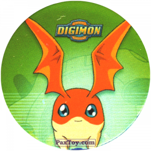 PaxToy.com - 02 Patamon из Digimon Tazos and Pogs