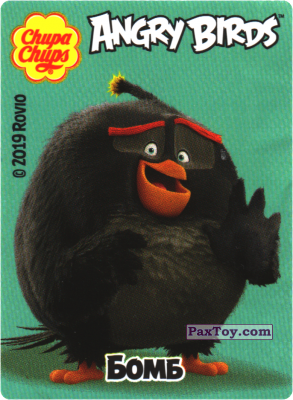 PaxToy.com 09 Бомб из Chupa Chups: Bubble Gum Angry Birds