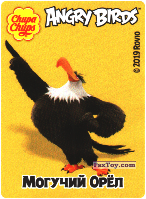 PaxToy.com 15 Могучий Орёл из Chupa Chups: Angry Birds