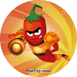 PaxToy.com 18 Адский перец из Подсолнух: Овощи Супергерои - Сражение