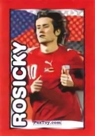 PaxToy.com - 21 Rosicky (República Checa) из Panini: Euro 2008 Super Stars Stickers
