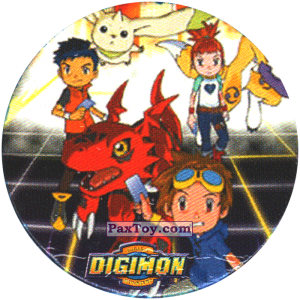 PaxToy.com 25 из Digimon Tazos and Pogs