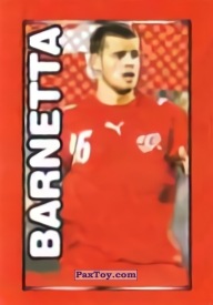 PaxToy.com 29 Barnetta (Suiza) из Panini: Euro 2008 Super Stars Stickers