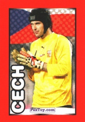 PaxToy.com 31 Cech (República Checa) из Panini: Euro 2008 Super Stars Stickers