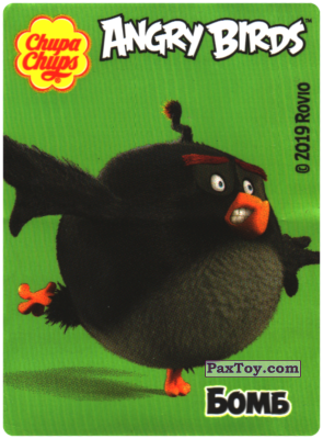PaxToy.com 36 Бомб из Chupa Chups: Bubble Gum Angry Birds