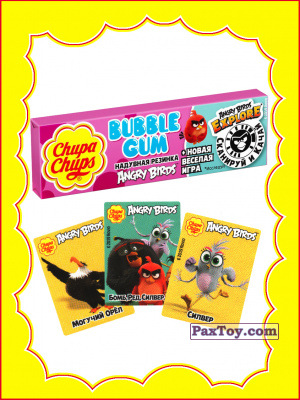 PaxToy Chupa Chups: Bubble Gum Angry Birds