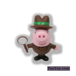 PaxToy.com  Игрушка, Фигурка 02 Джордж из Choco Balls: Свинка Пеппа. Профессии 2
