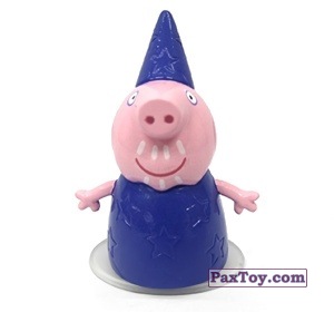 PaxToy.com  Фигурка 03 Дедушка Свин из Choco Balls: Свинка Пеппа. Принцесса
