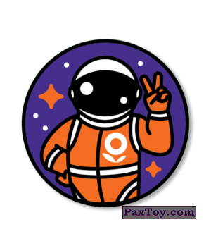 PaxToy.com 02 Тикеры - КОСМОНАВТ из Лента: Тикеры-Токеры 2