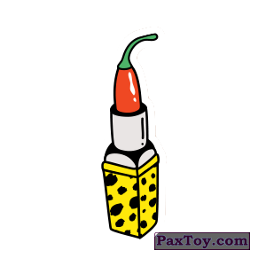 PaxToy.com  Переводилка 41 Помада из Cheetos: Неоновые стикеры
