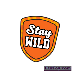 PaxToy.com  Переводилка 44 Stay WILD из Cheetos: Неоновые стикеры