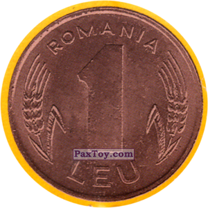 PaxToy.com - Румыния - Лей (Сторна-back) из СуперСемейка: Монеты