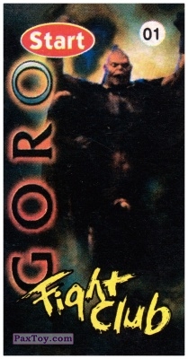 PaxToy.com  Карточка / Card 01 Mortal Kombat - Goro из Start: Fight Club Карточки