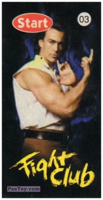 PaxToy.com  Карточка / Card 03 Mortal Kombat - Siro (Daniel Bernhardt) из Start: Fight Club Карточки