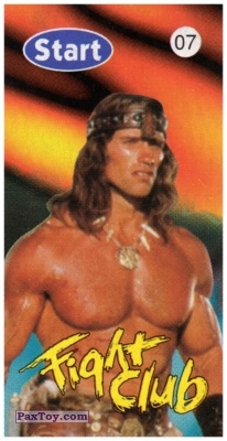 PaxToy.com  Карточка / Card 07 Conan the Barbarian - Conan (Arnold Schwarzenegger) из Start: Fight Club Карточки