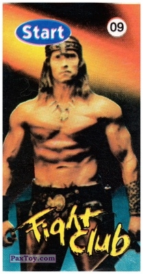 PaxToy.com  Карточка / Card 09 Conan the Barbarian - Conan (Arnold Schwarzenegger) из Start: Fight Club Карточки