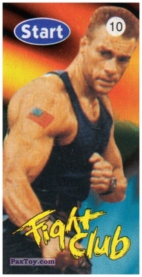 PaxToy.com  Карточка / Card 10 Street Fighter - Guile (Jean-Claude Van Damme) из Start: Fight Club Карточки