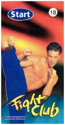 PaxToy.com  Карточка / Card 18 Jean-Claude Van Damme из Start: Fight Club Карточки