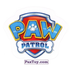 PaxToy.com  Наклейка / Стикер 20 PAW Patrol Logo из Растишка: Щенячий патруль (Стикеры)