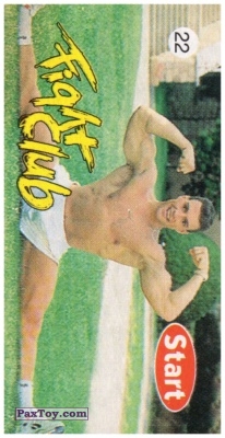 PaxToy.com  Карточка / Card 22 Jean-Claude Van Damme из Start: Fight Club Карточки