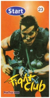 PaxToy.com  Карточка / Card 23 Commando - Colonel John Matrix(Arnold Schwarzenegger) из Start: Fight Club Карточки