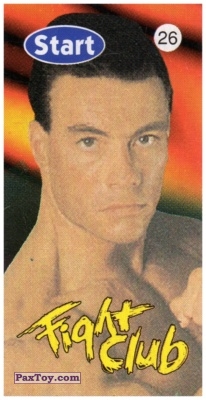 PaxToy.com 26 Kickboxer - Kurt Sloane (Jean-Claude Van Damme) из Start: Fight Club Карточки