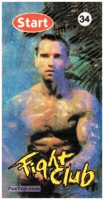 PaxToy.com 34 Predator - Major Alan Schaefer (Arnold Schwarzenegger) из Start: Fight Club Карточки