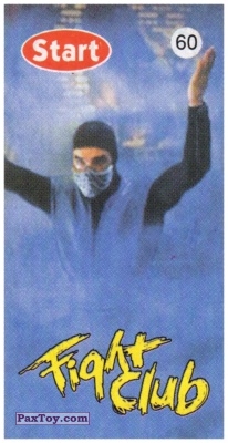 PaxToy.com  Карточка / Card 60 Mortal Kombat - Sub Zero из Start: Fight Club Карточки